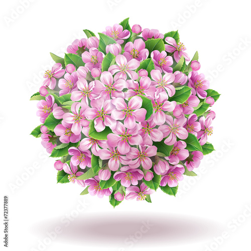 Blooming ball