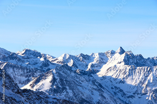 Lacobel Winter mountains