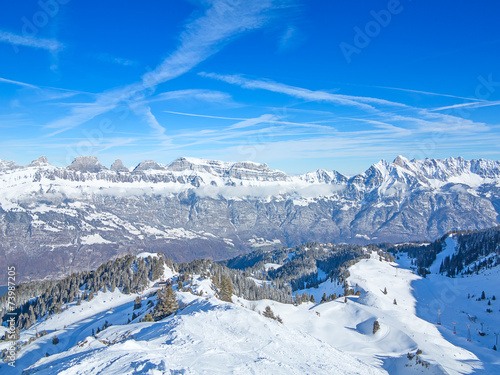 Lacobel Winter in alps