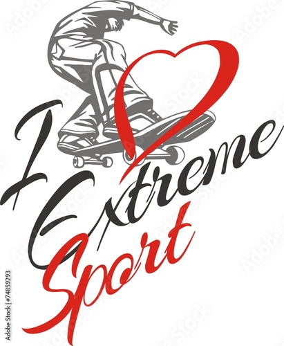 uwielbiam-sport-ekstremalny-skateboarder-i-serca