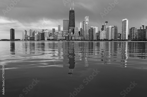 Lacobel Chicago Skyline.