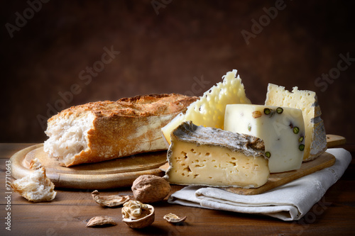 Poster Various cheese