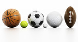 Sports balls poster