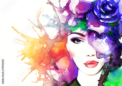 kobieta-face-abstract-akwarela-fashion-tla