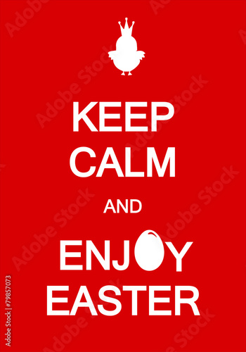 Lacobel Keep calm and enjoy Easter