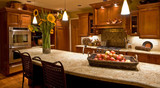 Beautiful Kitchen in New Luxury Home poster