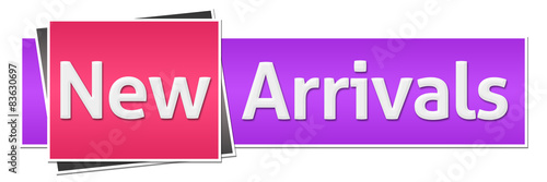 New Arrivals Pink Purple Horizontal