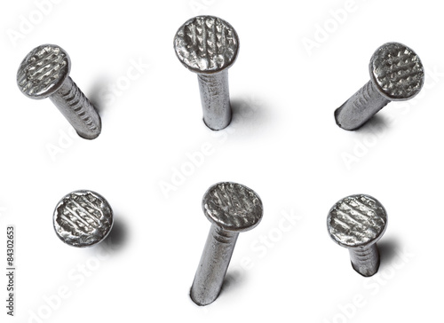 set of metal nail