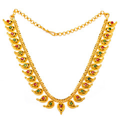 Gold Mango necklace