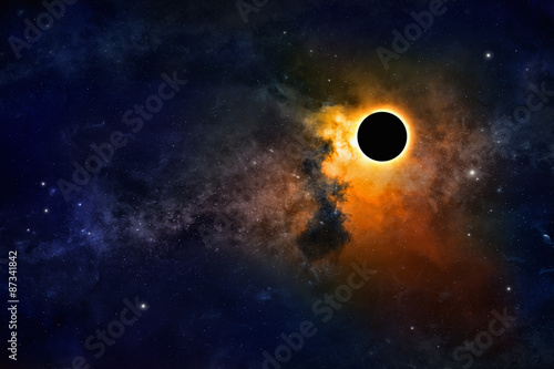 Obraz na płótnie Black hole