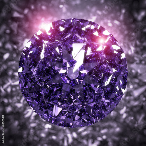 3-d-render-z-blyszczacego-diamentu