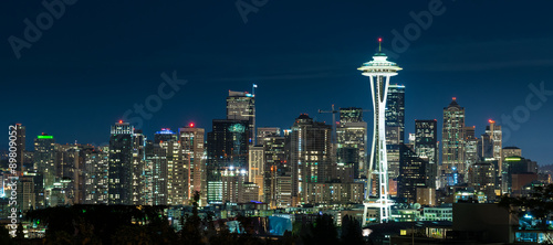 Seattle Skyline at Night