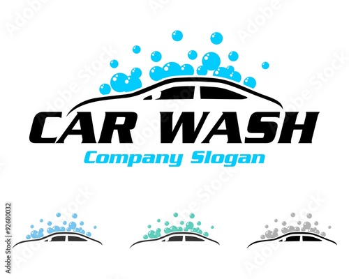 "Car Washing Logo" Stock image and royalty-free vector ...