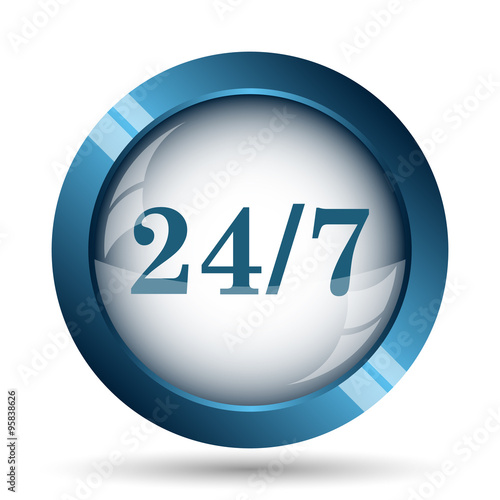 "24 7 icon" Stock photo and royalty-free images on Fotolia.com - Pic