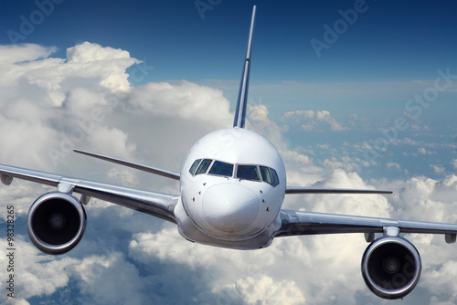 Commercial Airliner during flight