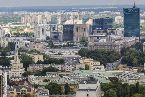 warszawa-polska-09-lipca-2015-r-widok-z-obserwacji
