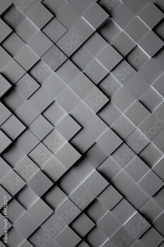 aluminium-cubic-tile-background