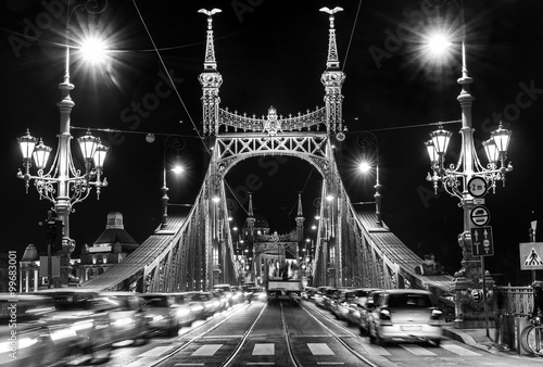 Budapest, Liberty Bridge, Hungary Poster
