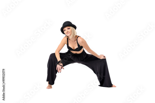 "Dancing woman in black" Stockfotos und lizenzfreie Bilder auf Fotolia