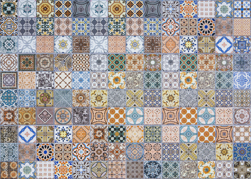  ceramic tiles patterns from Portugal.