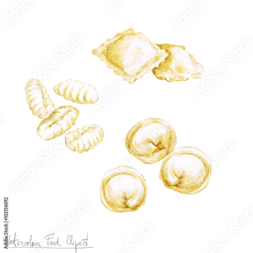 watercolor food clipart pasta buy photos ap images detailview
