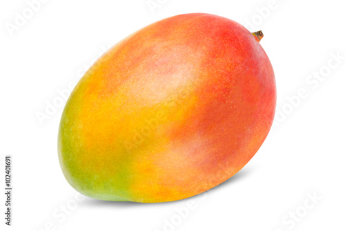 Mango isolated on white