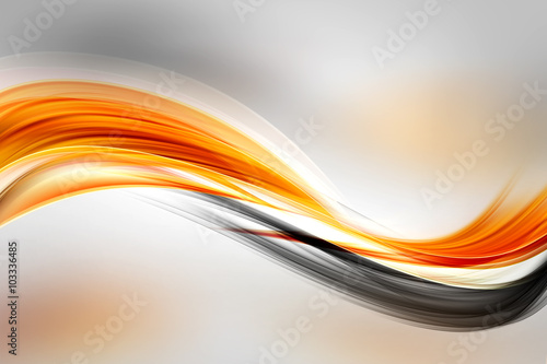  Abstract Sun Gold Wave Design Background