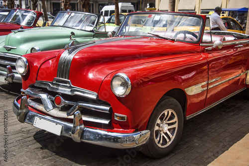 Oldtimer im Zentrum von Havanna
