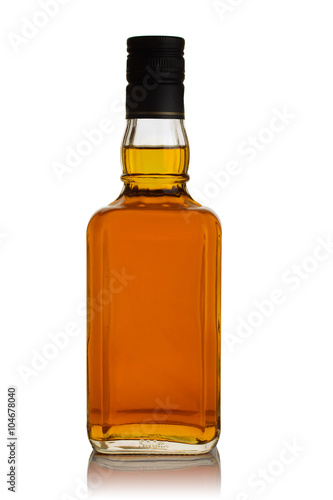 Bottle with alcohol