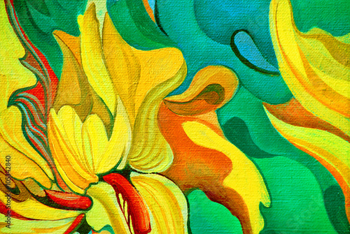pintura-decorativa-al-oleo-sobre-lienzo-ilustracion