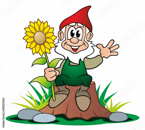 GamesAgeddon Gartenzwerg mit Spaten und Setzling