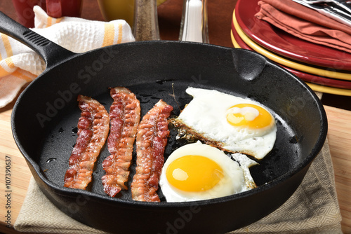 Bacon and eggs