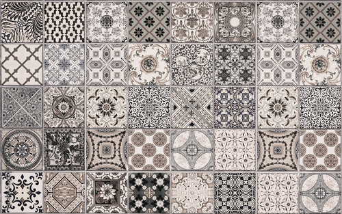  ceramic tiles patterns from Portugal.