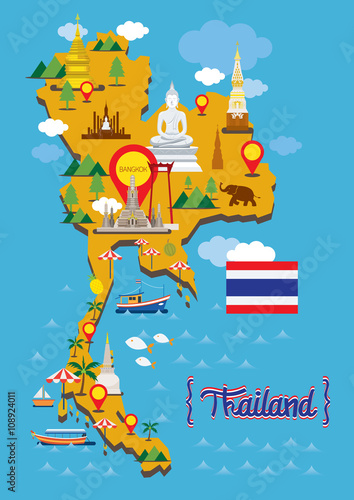 clipart thailand map - photo #38