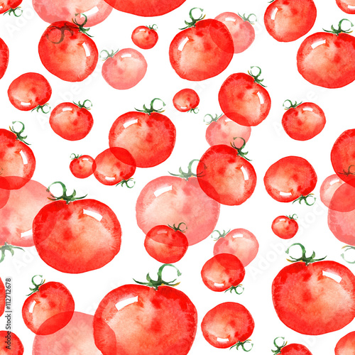 vintage-wzor-na-bialym-tle-warzywa-czerwone-pomidory-pomidory-cherry-akwarela