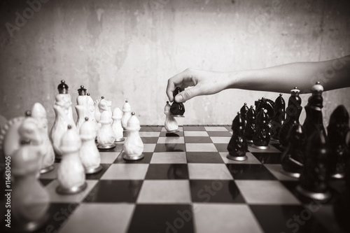 Valokuva Playing chess