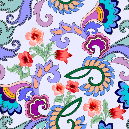 jasny-wzor-z-streptokarpusy-paisley-i-kwiaty