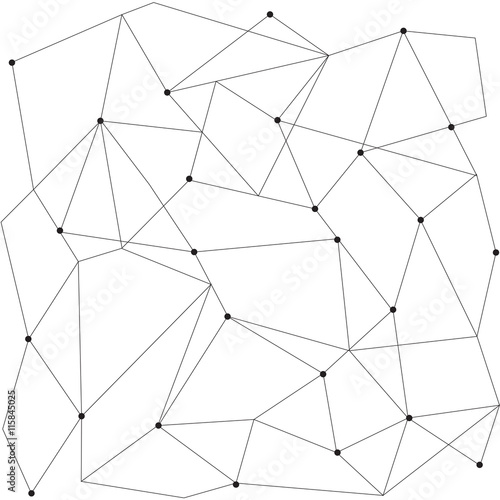 scandinavian geometric modern seamless pattern