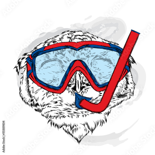 smieszna-sowa-jest-ubranym-maske-dla-nurkowac-ilustracja-wektorowa-dla-karty-z-pozdrowieniami-plakatu-lub-wydrukowac-na-ubrania-hipster-odziez-dla-ptakow-styl-mody