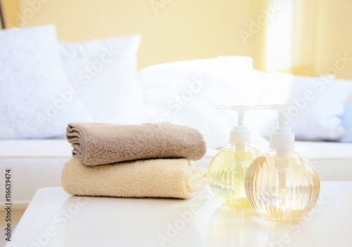 Poster, Tablou towel spa object