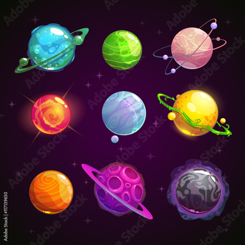 conjunto-de-planetas-de-fantasia-coloridos-dibujos-animados