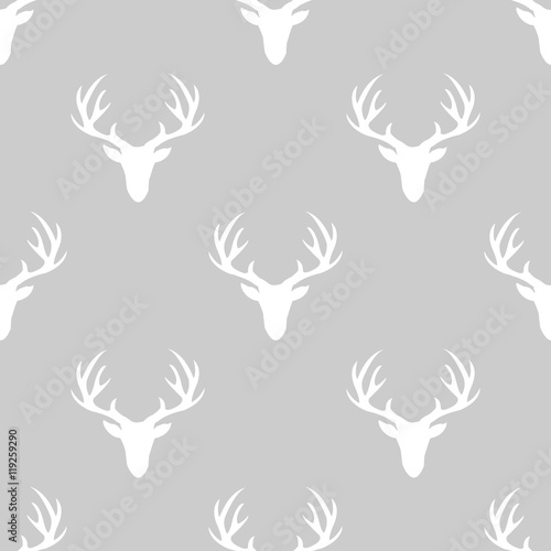 Fototapeta pattern with deer