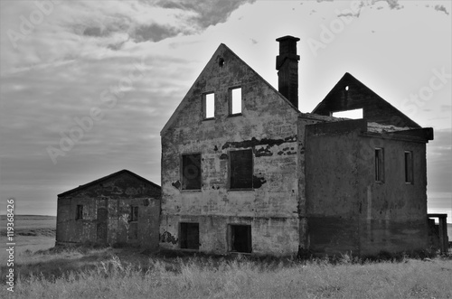 Abandoned home in Iceland. Poster