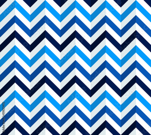 granatowo-bialy-wzor-chevron-tekstura-tlo