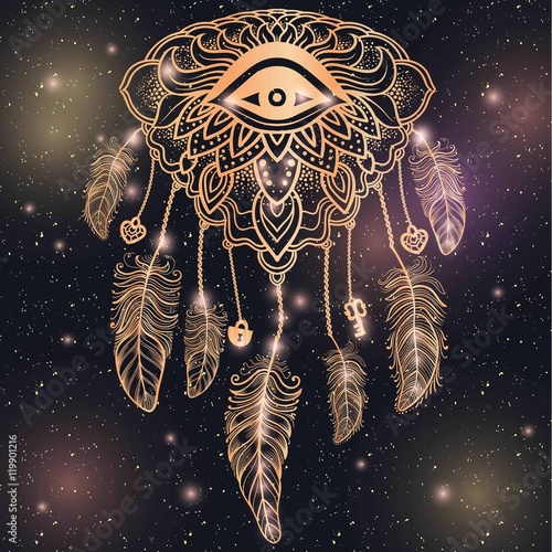 american-indian-talizman-dreamcatcher-z-okiem