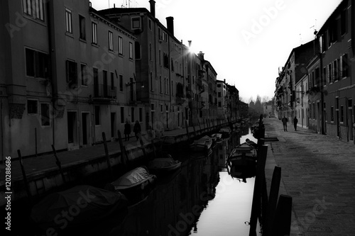 Venezia in bianco e nero Poster