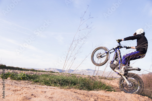 motor bike trial