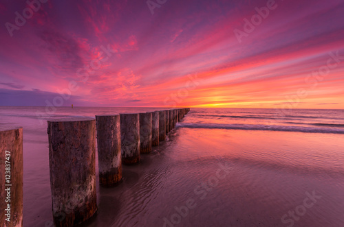baltycki-seascape-przy-zmierzchem-polska