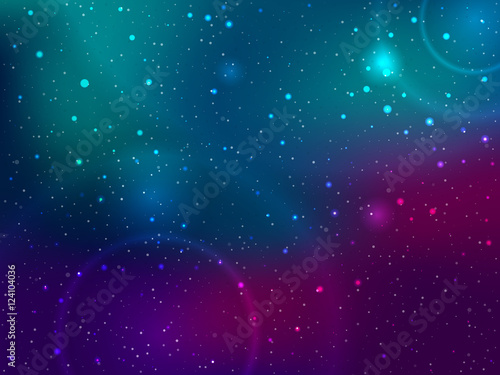 tlo-z-gwiazdami-i-plamami-swiatla-abstrakcjonistyczna-astronomiczna-galaktyki-ilustracja