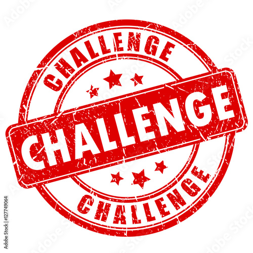 Challenge rubber stamp